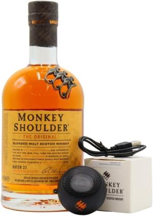 SPRITS Monkey Shoulder Portable Speaker Blended Malt Scotch Whisky