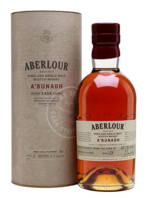 Aberlour ABunadh Batch 58 Speyside Single Malt Scotch Whisky