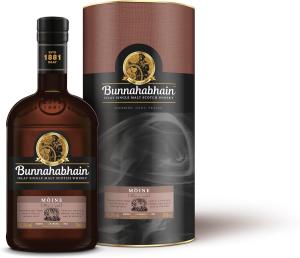 Bunnahabhain Moine Single Malt Whisky 70cl 463 ABV Green Fruit Dark Chocolate Smoky Peated Islay Whisky Islay Single Malt