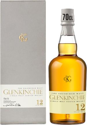 Glenkinchie 12 Year Old Single Malt Scotch Whisky 43 vol 70cl Light Bodied Sweet Creamy Single Malt Whisky Matured at Least 12 Years Scotch Whisky Herbal Drying Finish