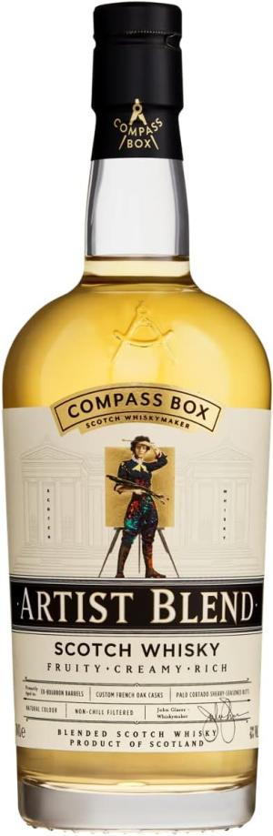 Compass Box Artist Blend Scotch Whisky 70cl Fruity Creamy 43