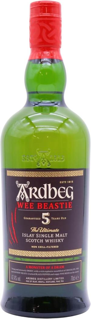 Ardbeg Wee Beastie 5 year old Whisky 70cl 474 ABV