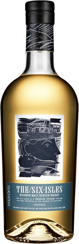 The Six Isles Voyager Blended Scotch Whisky with Gift Box 70cl 46 ABV Blend of Exceptional Single Malts from Islay Skye Orkney Mull Arran and Jura