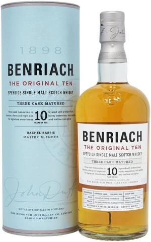 Benriach The Original Ten Three Cask Matured 10 year old Whisky 70cl 43 ABV