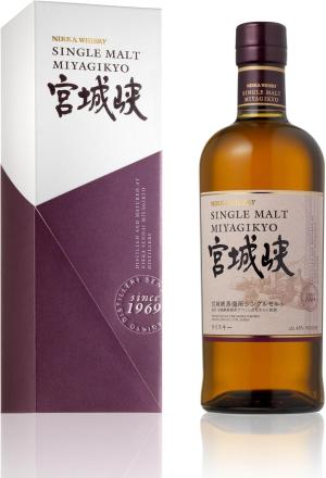 Nikka Miyagikyo Single Malt Japanese Whisky 70 cl 45 percent Notes of Citrus and Spices with Sherry Influence Perfect for Gifting