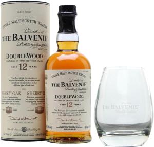 Balvenie 12 Doublewood 70cl Branded Balvenie Glass