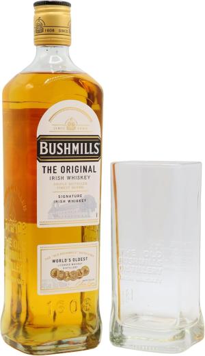 Bushmills Original Irish Whiskey 70cl 40 ABV Includes Highball Glass