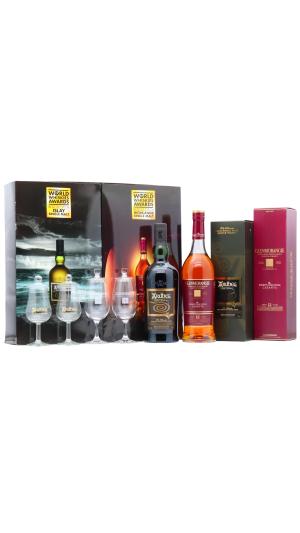 Ardbeg Corryvreckan Glenmorangie Lasanta Single Malt Scotch Whisky 70cl x 2 40 ABV Glass Pack