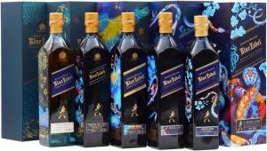 Johnnie Walker Blue Label Lunar New Year Bottle Collection Whisky 5 x 70cl