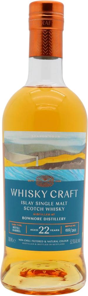 Bowmore 22 year old Whisky Craft Season Four Single Cask 22 Whisky 70cl 525 ABV