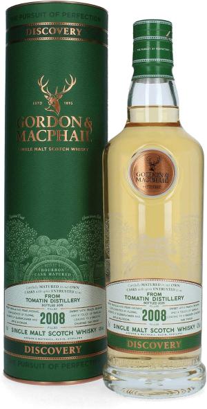 Gordon MacPhail 43 Vol Discovery Tomatin 2008 70 cl