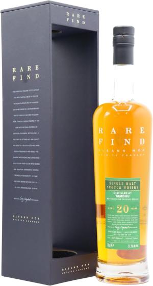 Tamdhu 20 year old Gleann Mor Rare Find Single Cask 900260 2003 Whisky 70cl 511 ABV