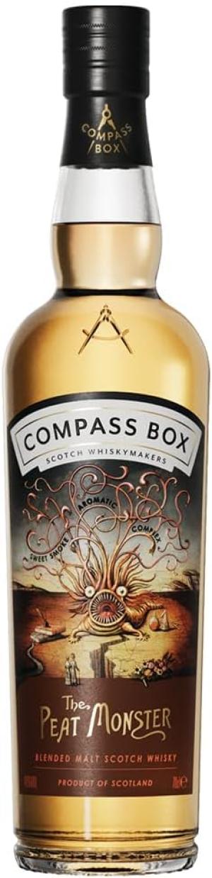 Compass Box The Peat Monster Blended Malt Scotch Whisky 46 ABV 1 x 70cl Bottle NonChill Filtered Natural Colour Peaty Smoky Whiskymakers of Scotland