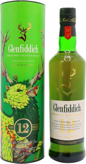 Glenfiddich 12 year old Limited Edition Speyside Single Malt Scotch Whisky 70cl 40 ABV