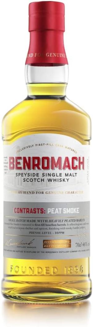BENROMACH Single Malt Scotch Whisky PEAT SMOKE 2010 35ppm 46