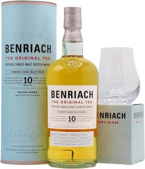 Benriach Tumbler The Original Ten 10 year old Whisky 70cl 43 ABV
