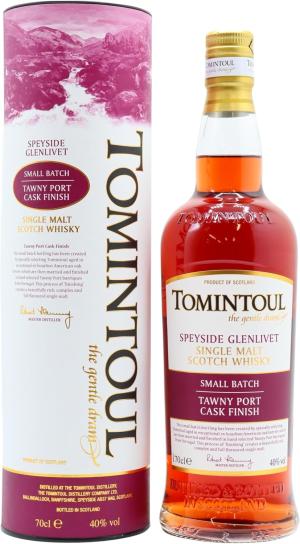 Tomintoul Tawny Port Cask Finish Whisky 70cl 40 ABV