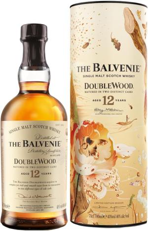 THE BALVENIE DoubleWood 12 Year Old Single Malt Scotch Whisky Matured In Two Distinctive Oak Cask Complex Yet Rich Smooth Vanilla Spiciness Honeyed Depth AwardWinning 40 ABV 70 cl