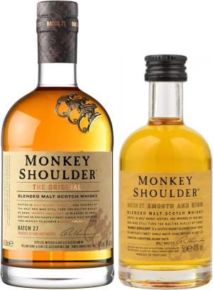 Monkey Shoulder Whisky 70cl and 5cl Pack Discover The Perfect Whisky Duo Rich and Smooth Taste Guaranteed