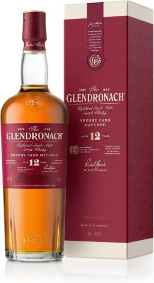 The Glendronach 12 Year Old Single Malt Highland Scotch Whisky 43 700ml