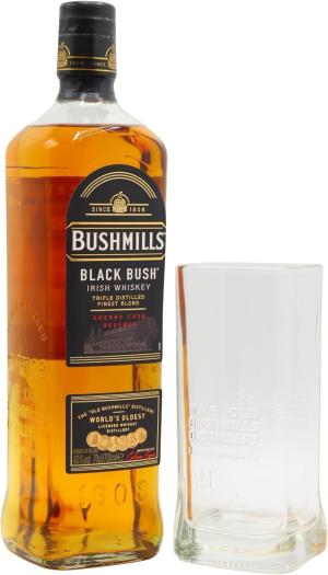 Bushmills Black Bush Irish Whiskey 70cl 40 ABV Includes Highball Glass