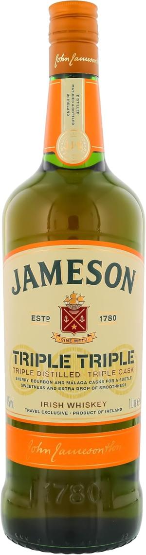 Jameson Triple Triple Irish Whiskey 1L
