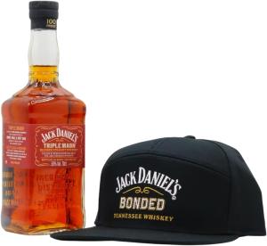Jack Daniels Triple Mash Tennessee Whiskey 70cl 50 ABV Includes Hat