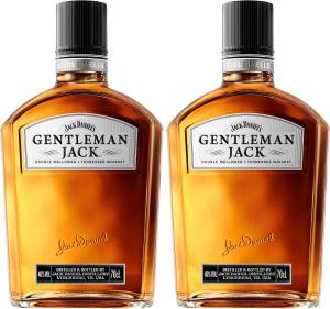 Jack Daniels Gentleman Jack Tennessee Whiskey 700ml Pack of 2