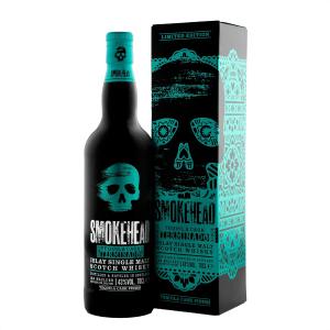 Smokehead Tequila Cask Terminado Islay Single Malt Scotch Whisky with Giftbox 70cl 43 ABV Peated Single Malt Scottish Whisky
