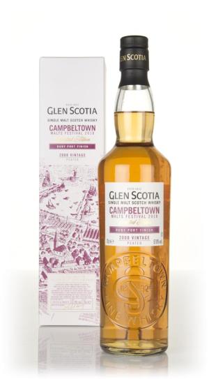 Glen Scotia 2008 Peated Ruby Port Finish Campbeltown Malts Festiva Single Malt Whisky