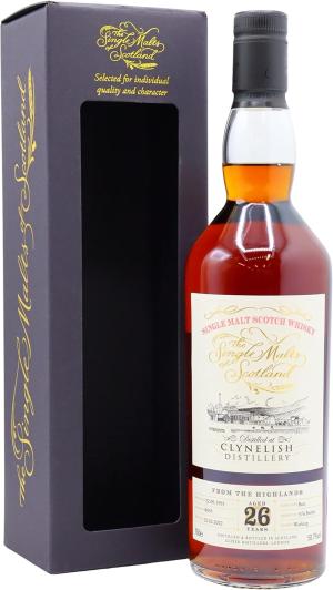 Clynelish Single Malts Of Scotland Single Cask 86591995 26 year old Whisky 70cl 507 ABV