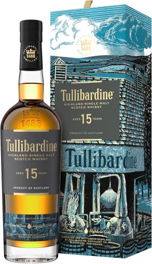 Tullibardine 15 Year Old Highland Single Malt Scotch Whisky 70cl 43 ABV