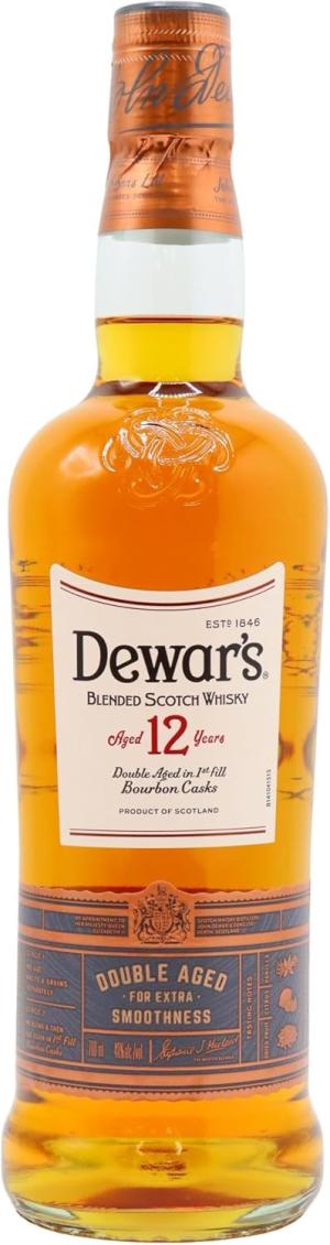 Dewars 12 year old Blended Scotch Whisky 70cl 40 ABV