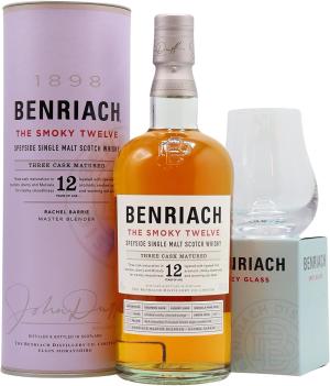 Benriach Tumbler The Smoky Twelve 12 year old Whisky 70cl 46 ABV