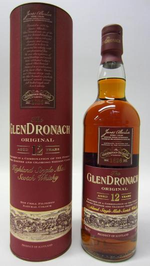 Glendronach Highland Single Malt 12 year old Whisky 70cl 43 ABV
