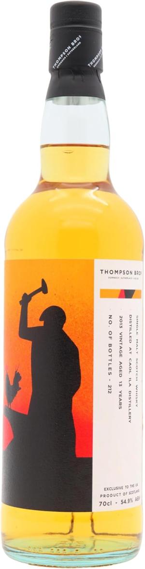Caol Ila 13 year old Thompson Bros Single Malt Scotch 2013 Whisky 70cl 549 ABV