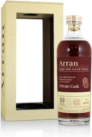 Arran 10 Year Old 2012 Cask 20120854 Private Cask Single Malt Scotch Whisky 70cl