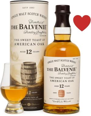 Balvenie 12 Year Old Sweet Toast of American Oak Speyside Single Malt Scotch Whisky Distillery Bottling