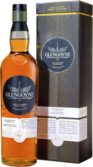 Glengoyne Cask Strength Highland Single Malt Scotch Whisky 70cl 592 ABV Bottled at Cask Strength Limited Annual Release Rich Indulgent and Fruity Ideal for Gifting