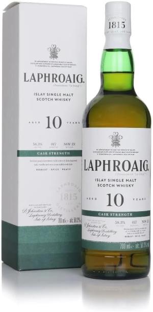 Laphroaig 10 Year Old Cask Strength Batch 17583 70cl Single Malt Whisky