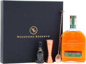 Woodford Reserve Distillers Select Kentucky Straight Rye Whiskey 70cl 452 ABV Cocktail Gift Pack