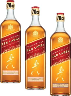 Johnnie Walker Red Label Blended Scotch Whisky 40 Vol 70cl Iconic Scottish Whisky Enjoy Neat Or In Mixed Drinks Blended From Up To 35 Whiskies Notes Of Smoke Cinnamon Honey
