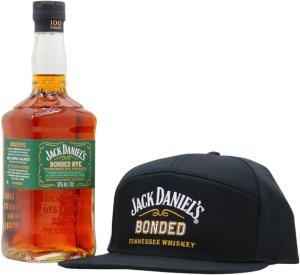 Jack Daniels Bonded Rye Tennessee Whiskey 70cl 50 ABV Includes Hat