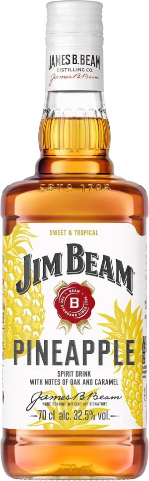 Jim Beam Pineapple Kentucky Bourbon Whiskey 70cl325 ABV