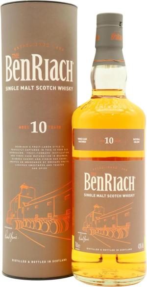 BenRiach Single Malt Scotch Old Bottling 10 year old Whisky