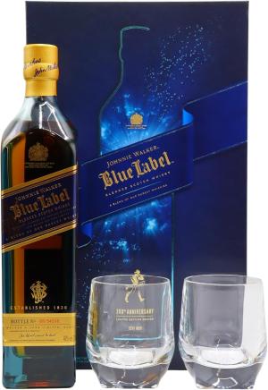 Johnnie Walker Blue Label 200th Anniversary Glass Pack Whisky