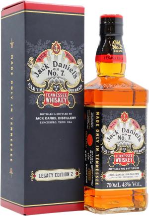 Jack Daniels Old No 7 Legacy Edition 2 Tennessee Whiskey 70cl 43 ABV
