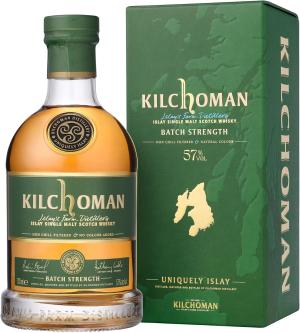 Kilchoman Batch Strength Single Malt Scotch Whisky 70cl Gift Box 57 ABV
