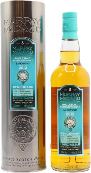 Linkwood Murray McDavid Benchmark 2012 8 year old Whisky 70cl 46 ABV