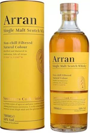 Arran Sauternes Cask Finish Single Malt Scotch Whisky Distillery Bottling